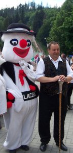 śp. Henryk Itner podczas wydarzeń w mieście